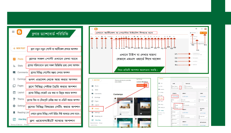 Read more about the article নতুন ব্লগারদের জন্য ফ্রি ব্লগস্পট এ টু জেড।