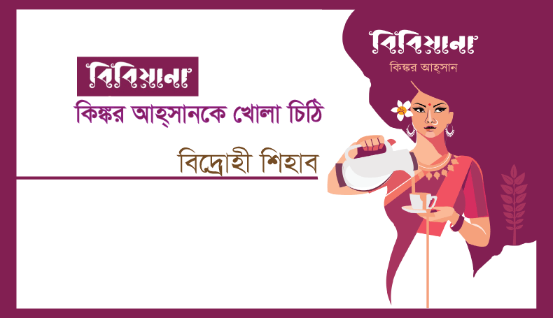 Read more about the article উপন্যাস। বিবিয়ানা। কিঙ্কর আহ্সানকে খোলা চিঠি- বিদ্রোহী শিহাব