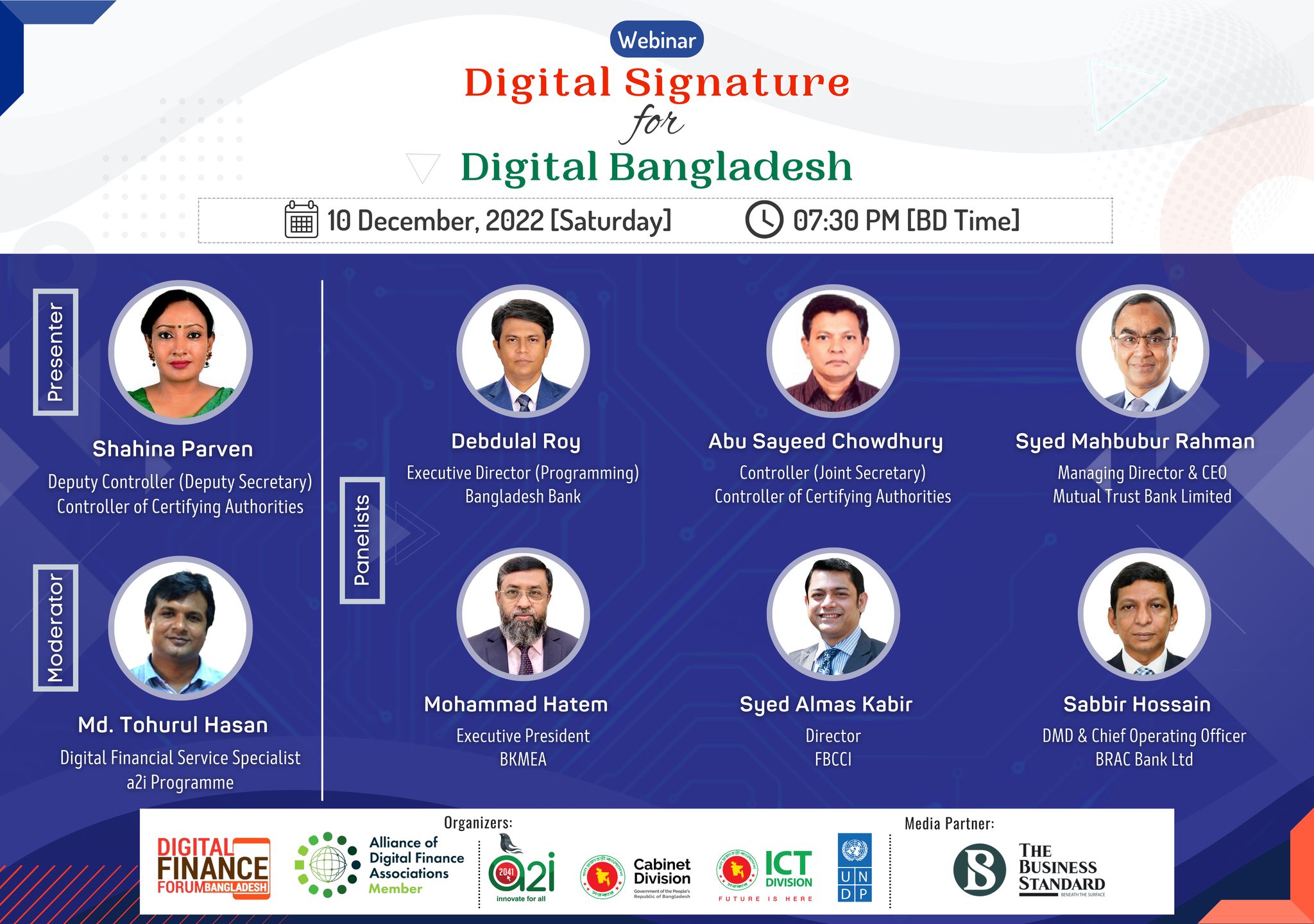 Read more about the article Webinar: Digital Signature for Digital Bangladesh