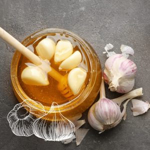 garlic and honey